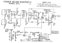 Fender Deluxe-6G3 - Schematic